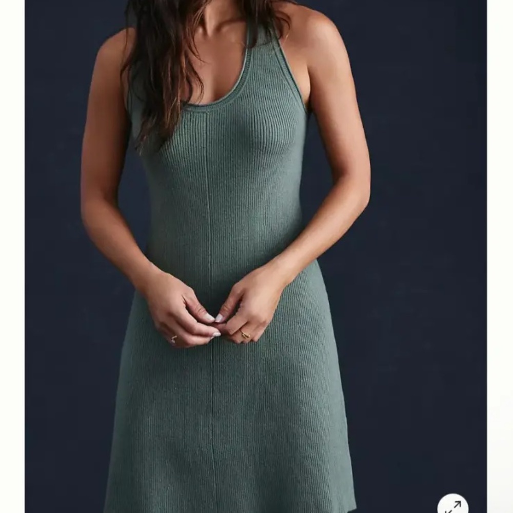 Anthropologie The Elle Dress in Green